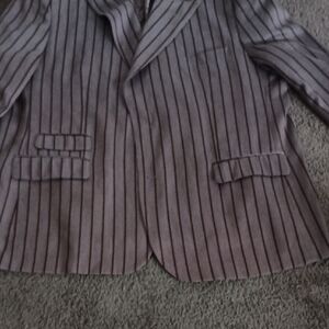 Rossi Man pinstripe tailored blazer or suit jacket, with dress pants size 52R/46